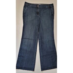 Ann Taylor Loft Wide Leg Trouser Jeans